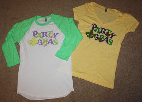 LALadyFanLadiesPartyGrasShirts