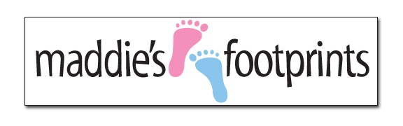 Maddies Footprints Vinyl Decal