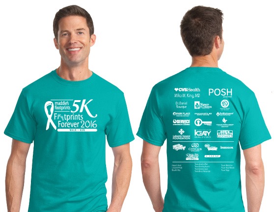 Maddies Footprints_Footprints Forever 2016 Shirts