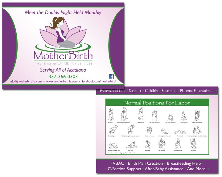 MotherBirthRackCards