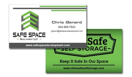 Safe Space Development Business Cards